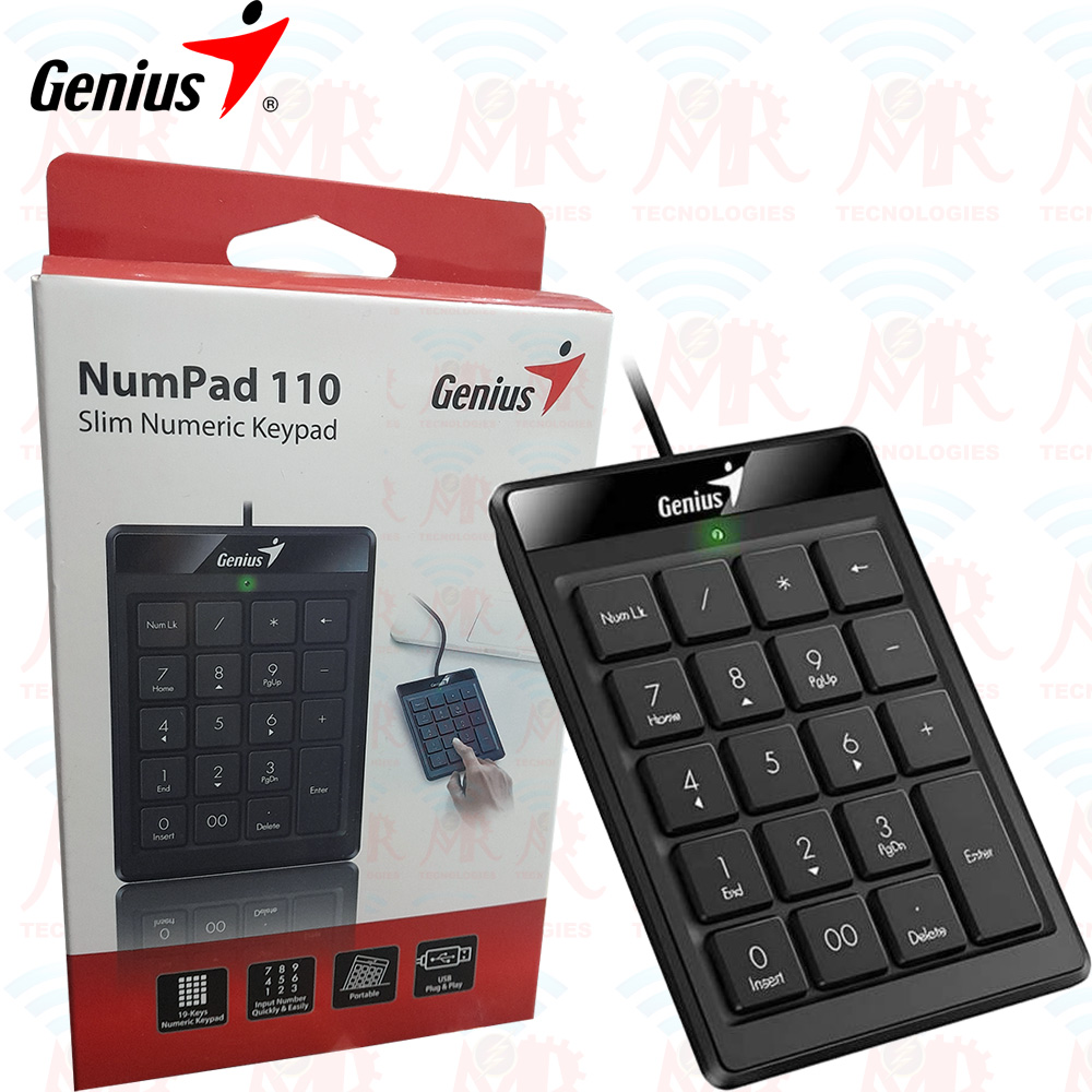 Numpad 110  teclado numérico delgado