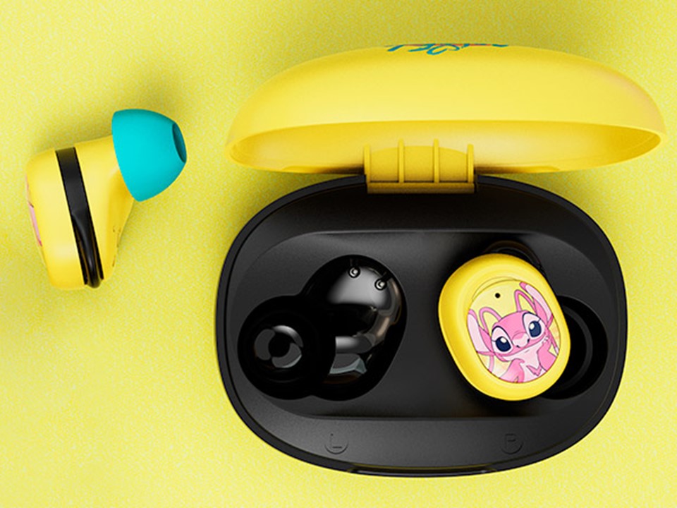 Audífonos Stitch  True Wireless Stereo (TWS) earbuds 