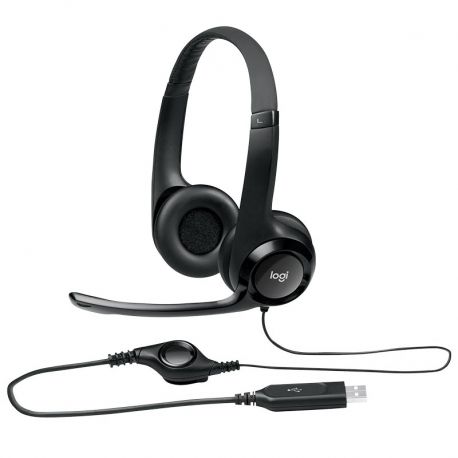 Aurculares con USB para computadora H390