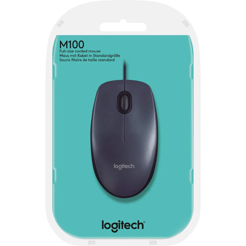 Mouse Logitech M100 – USB - Imagen 3