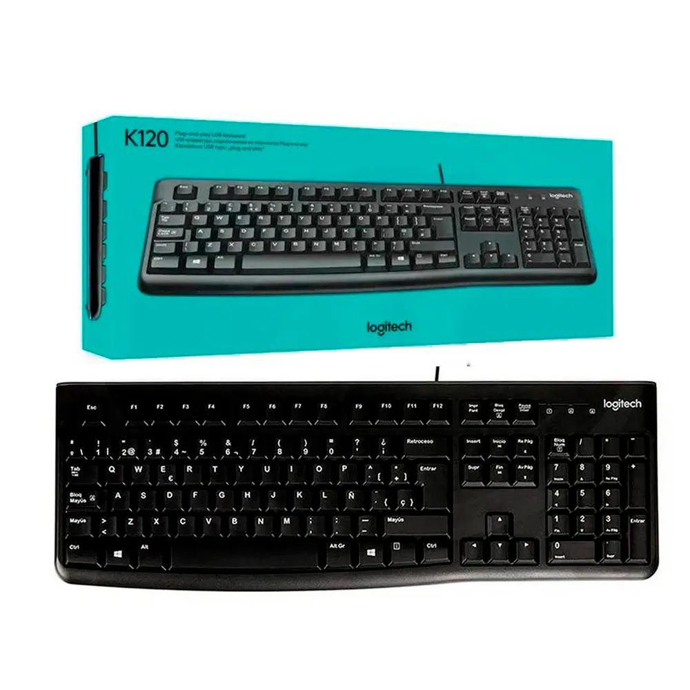 Teclado Logitech K120 USB - Imagen 2
